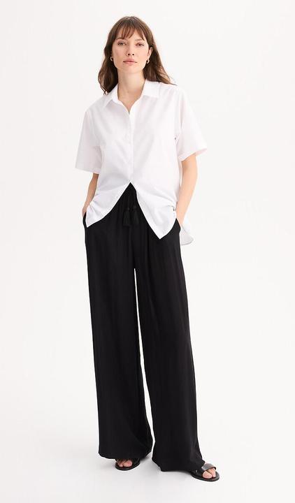 Produktbild Anne Weyburn Weite Hose aus Crepon (34)