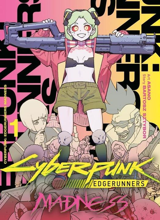 Actual product image Cyberpunk Edgerunners madness. Tome 1