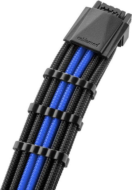 Actual product image CableMod C-Series Pro ModMesh 12VHPWR Cable Kit for Corsair RM, RMi, RMx (Black Label) - black/bla