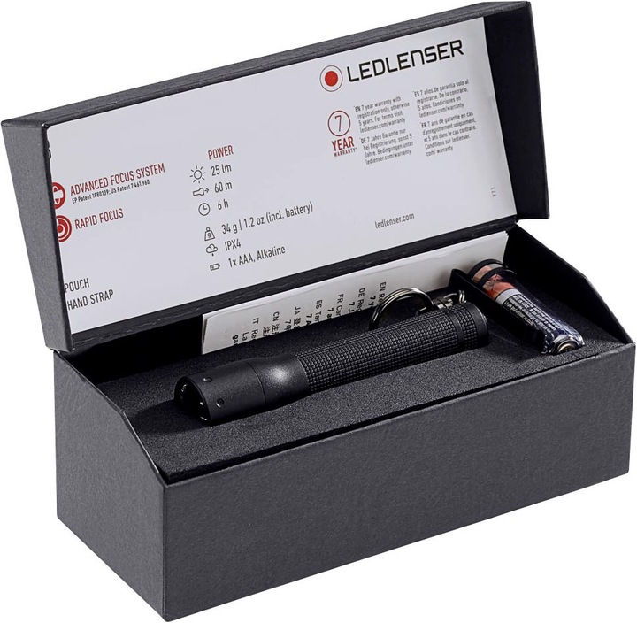 Produktbild Ledlenser P3 (9 cm, 25 lm)