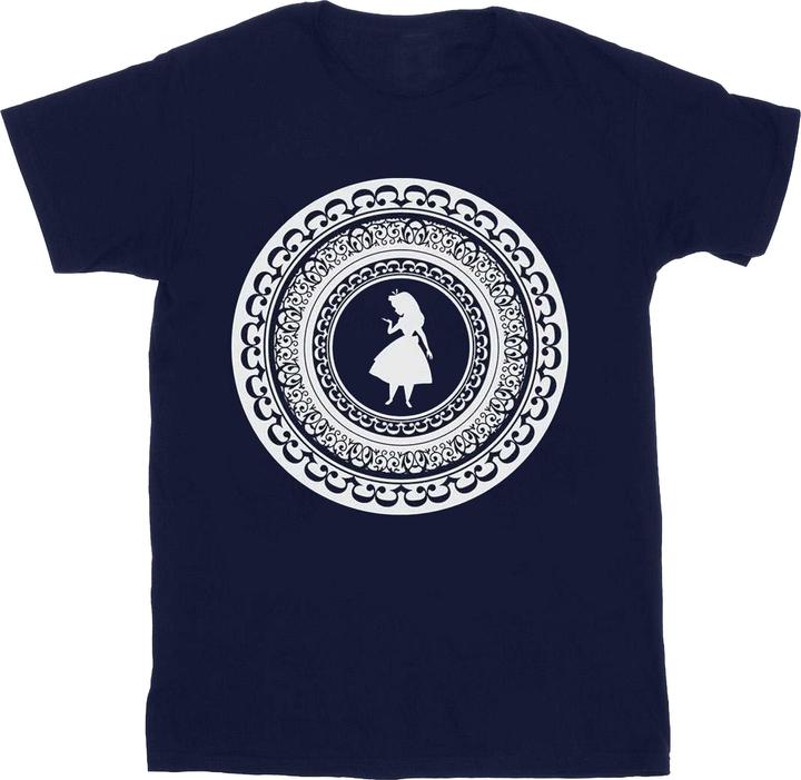 Image du produit Disney T-shirt en coton Cercle Alice au Pays des Merveilles pour filles (116)