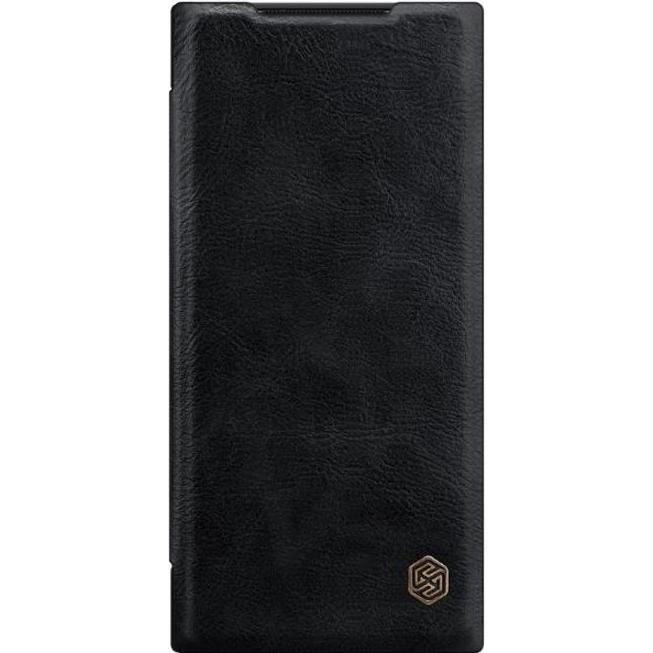 Nillkin Qin Series (Samsung Galaxy Note 20 Ultra), Smartphone Hülle, Schwarz