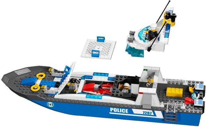 Immagine prodotto LEGO City 7287 Polizeiboot-Spielset (7287, LEGO City)