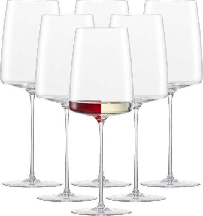 Produktbild Zwiesel Simplify Weingläser leicht & frisch (38.20 cl, 6 Gläser, Weissweingläser)