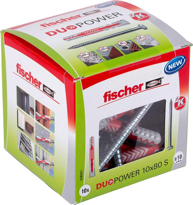 Fischer DuoPower 10x80 S (1 Stk.)