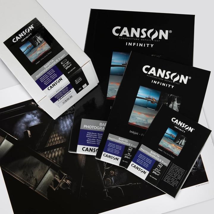 Produktbild Canson Infinity Baryta Photo II matt 310 g/m² A3 25 Blatt (310 g/m², A3, 25 x)