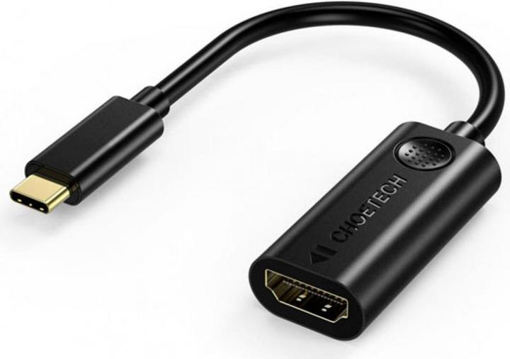 Produktbild Choetech Adapter HUB-H04 4K USB-C to HDMI (black) (USB Typ-C, 8.50 cm)