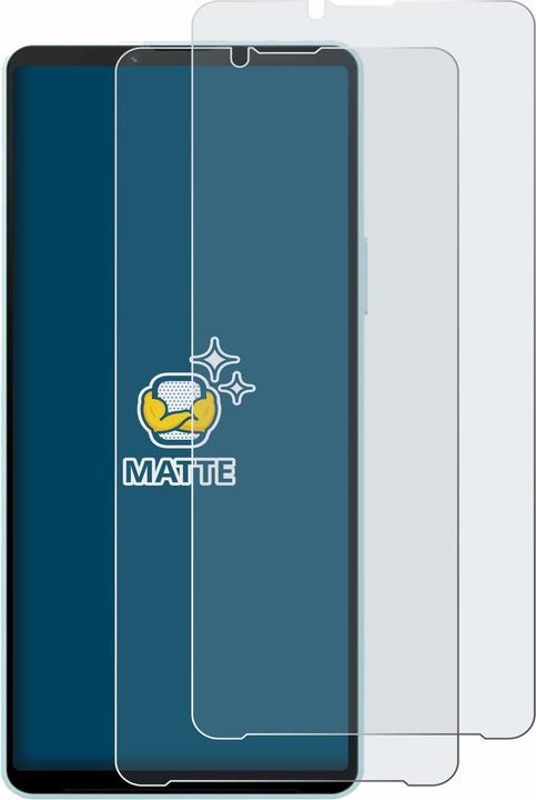 Actual product image BROTECT Anti-glare screen protector matt (2 pcs., Sony Xperia 10 VI)