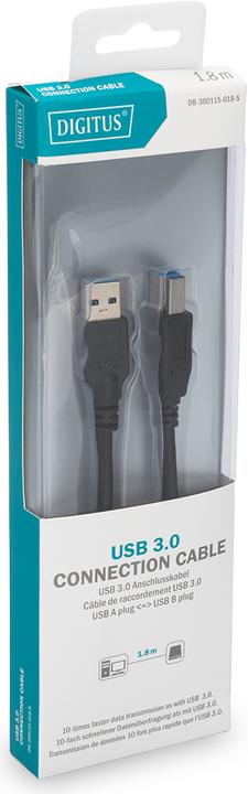 Produktbild Digitus USB 3.0 Anschlusskabel (1.80 m)