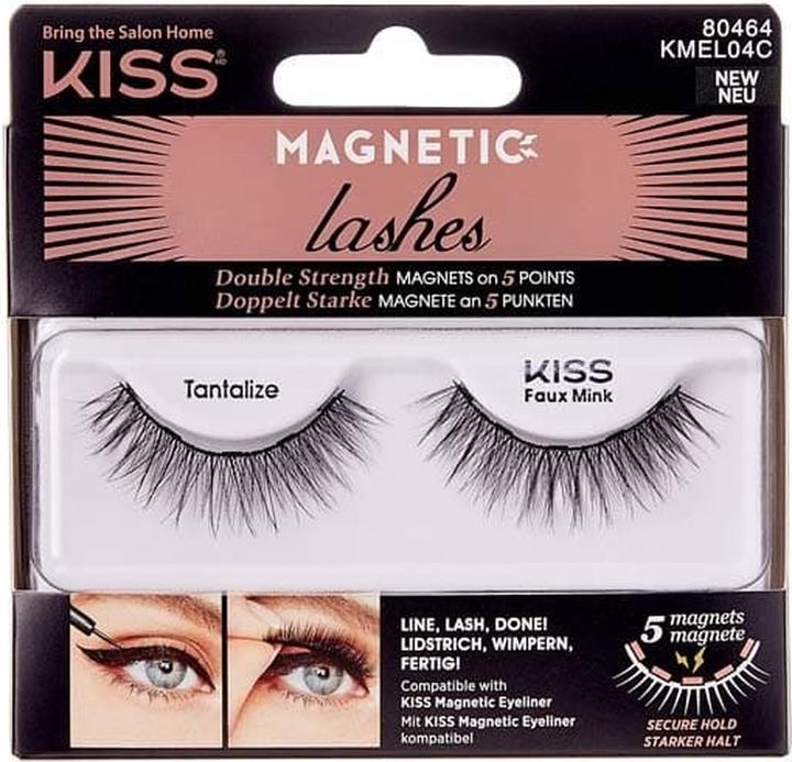 KISS My Face - Magnetic Lashes Double Strength - Magnetic Eyelashes 04 Tantalize (Künstliche Wimpern)
