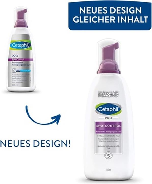 Immagine prodotto Cetaphil PRO SpotControl (Schiuma detergente, 235 ml)