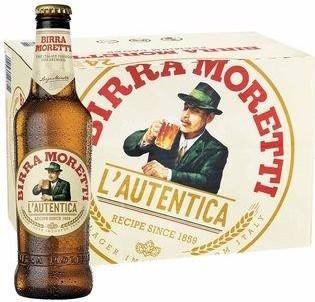 Actual product image Birra Moretti L'Autentica (24 x 33 cl)