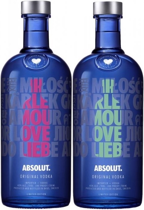 Produktbild Absolut EOY Drop of Love Special Edition 2018 - 70 cl / 40 % Schweden (1 x 75 cl)