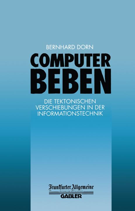 Produktbild Computerbeben (Deutsch, Bernhard Dorn, 2012)
