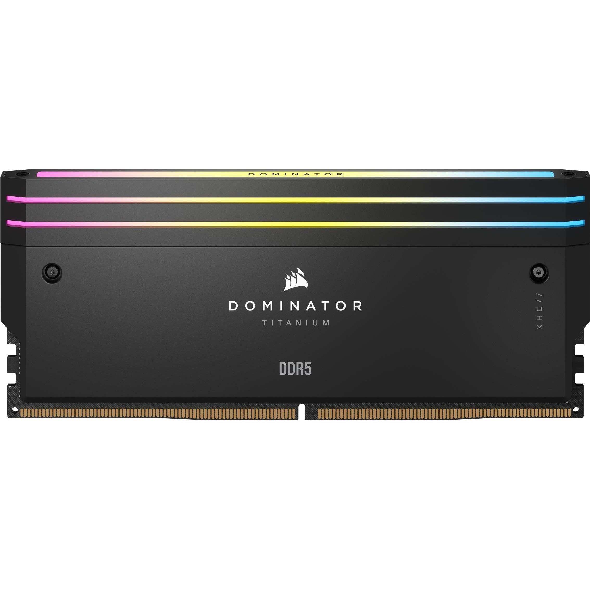 Thumbnail - Corsair Dominator Titanium (2 x 16GB, 7000 MHz, DDR5-RAM, DIMM), RAM, Schwarz