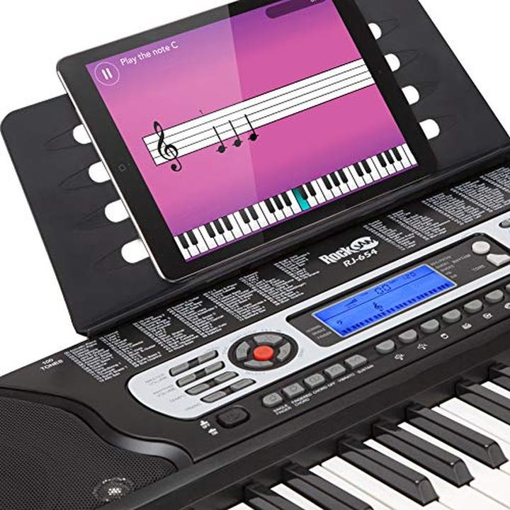 Actual product image PDT RockJam 54 Key Keyboard