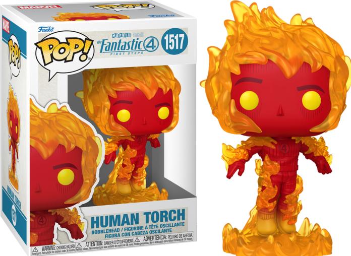 Actual product image Funko POP! Fantastici 4 2025: Human Torch