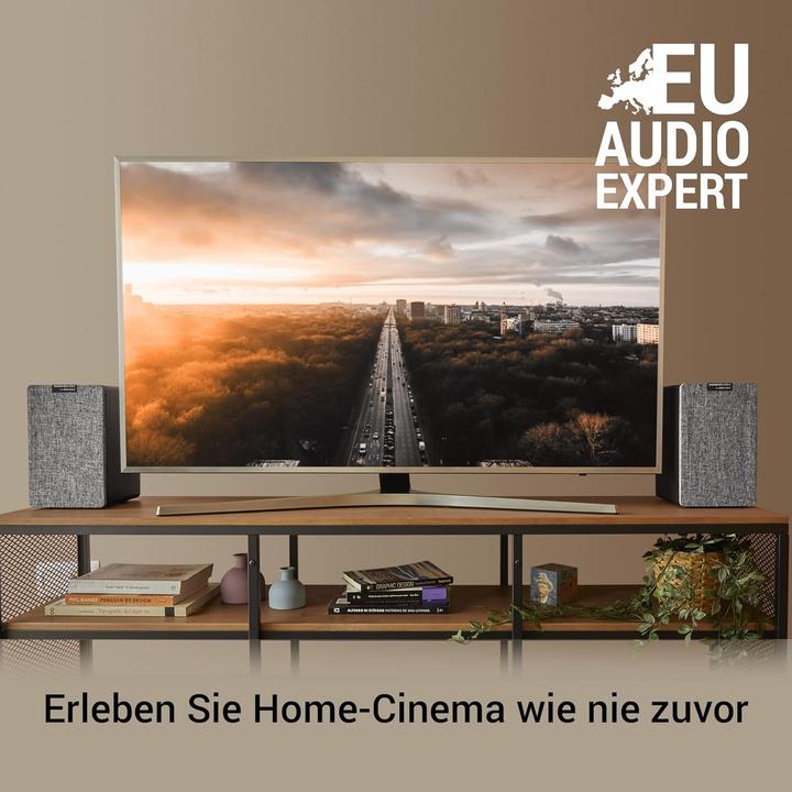 Immagine prodotto Energy Sistem Studio Monitor 4 Hi-Fi, Sestava dvou 2.0 aktivních regálových reproduktorů,DSP s různ (Attivo, Coppia, 1x 50 W)
