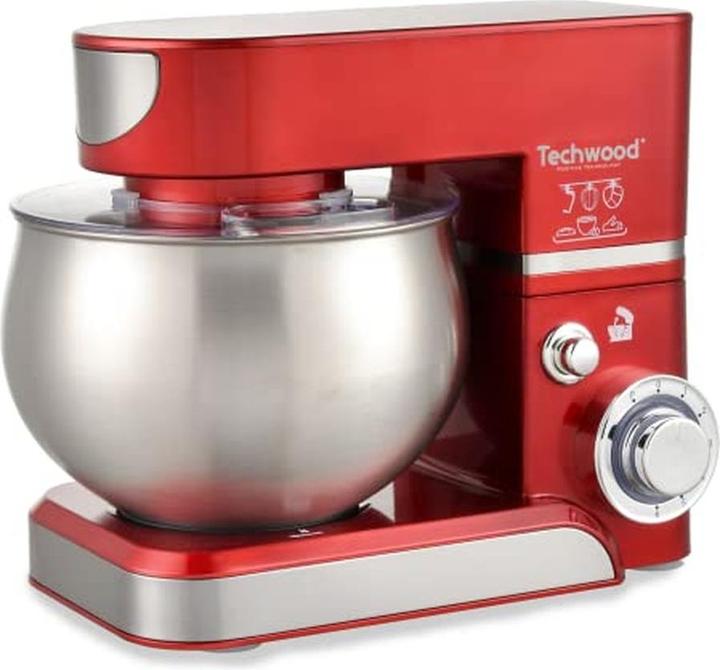 Produktbild Techwood Planetarmixer mit Überlastschutz und Edelstahlschüssel (1000 W, 5 l)