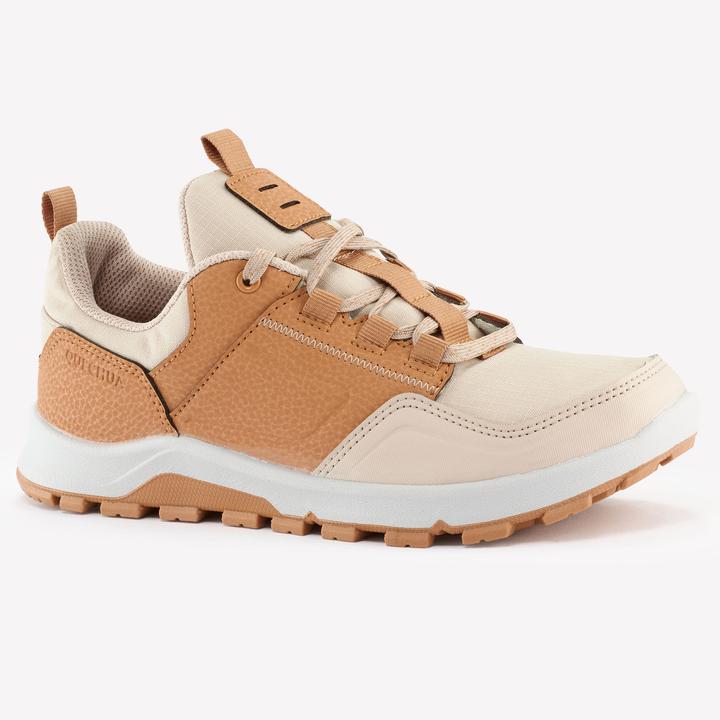 Produktbild Quechua Wanderschuhe Kinder Grösse 35–38 niedrig Schnürung Wandern - NH500 braun (37)