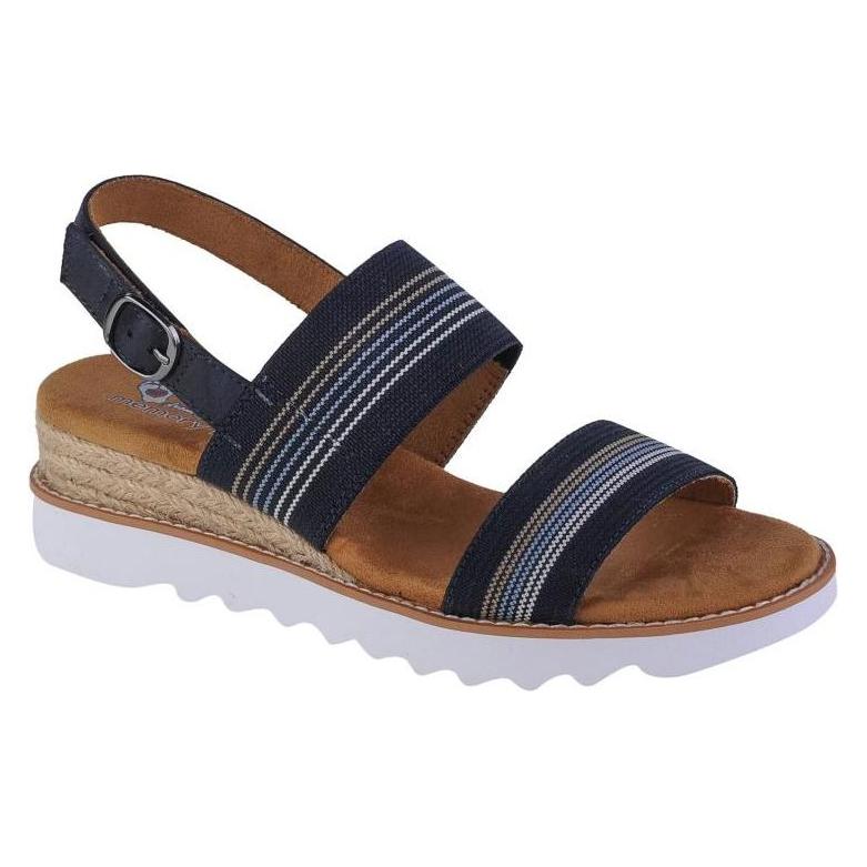 Skechers, Damen, Sneakers, Desert Kiss Hi - Tea Time Marineblau, Blau, (41)