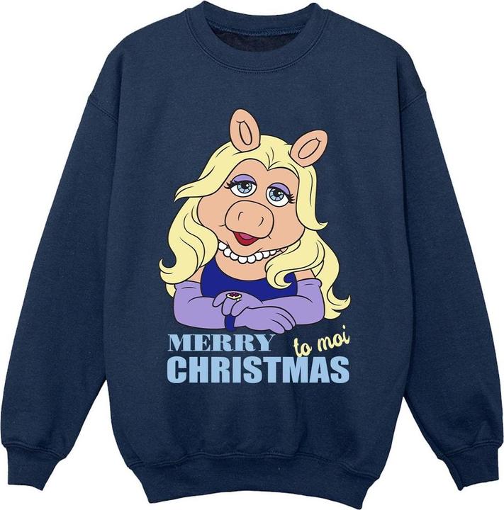 Produktbild Disney Muppets Miss Piggy Queen of Holidays Sweatshirt Mädchen (116)