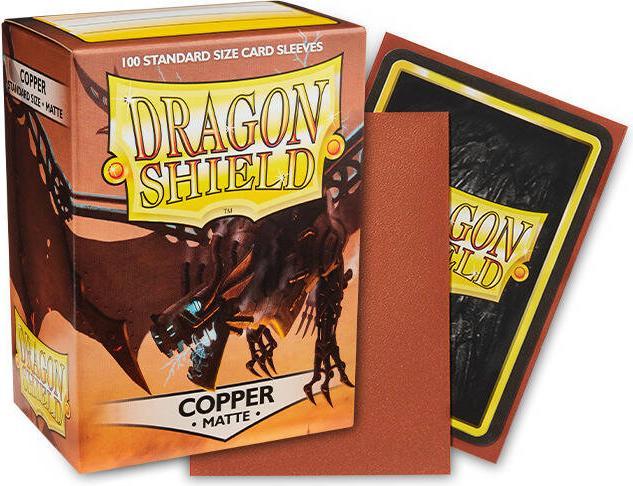 Actual product image Arcane Tinman ART11016 - Matte - Copper (100) Card Sleeves