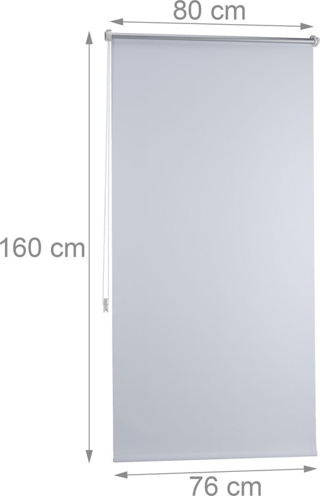 Produktbild Relaxdays Verdunklungsrollo (80 x 3.5 x 160 cm)