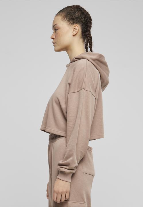 Actual product image Urban Classics Ladies Oversized Cropped Light Terry Hoodie - 159545 (M)