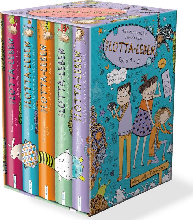 Actual product image Mein Lotta-Leben 01-05 im Schuber (German, Daniela cabbage, Alice Pantermüller, 2014)