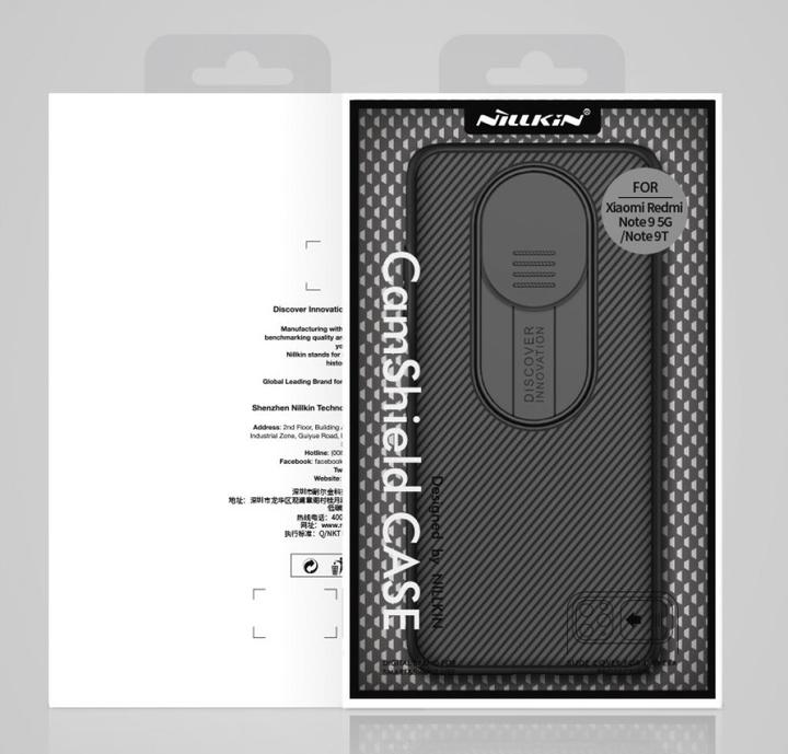 Produktbild Nillkin CamShield Case for Xiaomi Redmi Note 9 5G / Note 9T (Xiaomi Redmi Note 9 5G, Xiaomi Redmi Note 9T, Xiaomi Redmi Note 9T 5G)