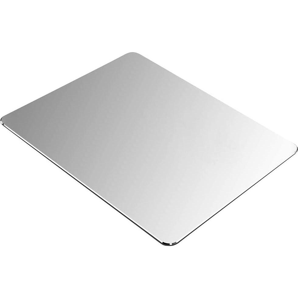 Thumbnail - JTI Mauspad aus Aluminium - Silber, Mausmatte, Silber