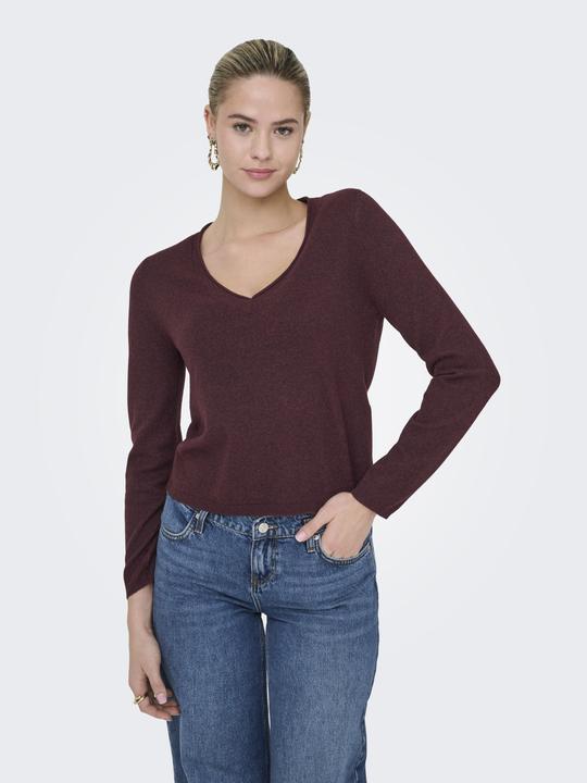 Actual product image Only Onlloyal Life Ls V-Neck Pullo Knt Noos (M)