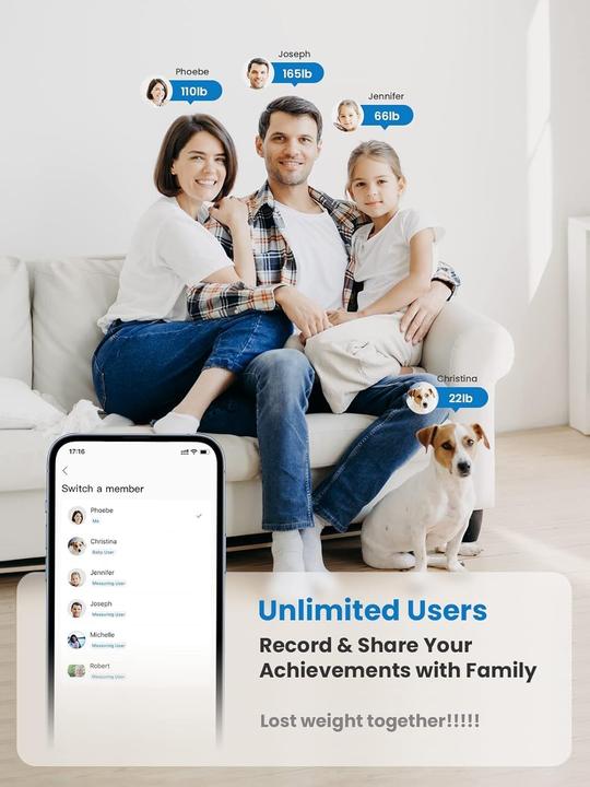 Image du produit Renpho Mini-Waage (180 kg)