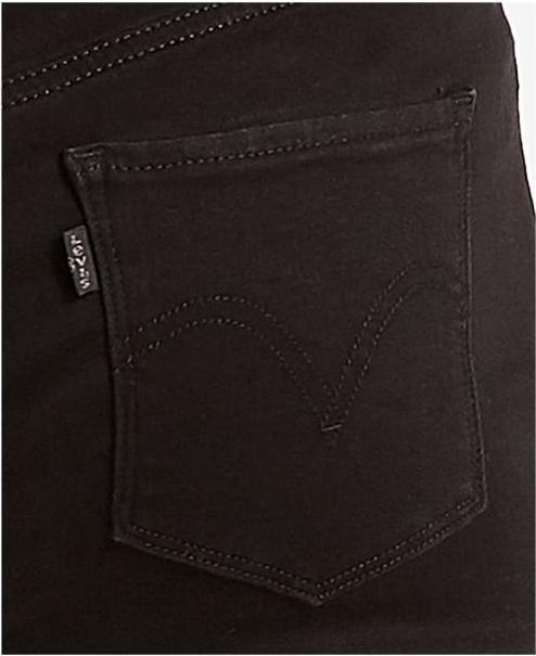 Produktbild Levis Classic Straight Jeans soft black (W30/L30)