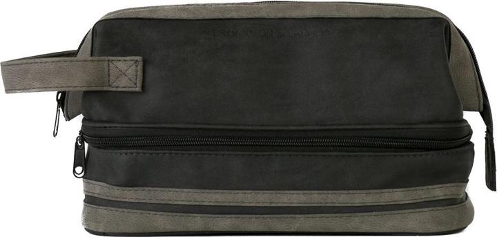 Immagine prodotto Aroma Home Two Section Wash Bag Brompton Langley black and charcoal