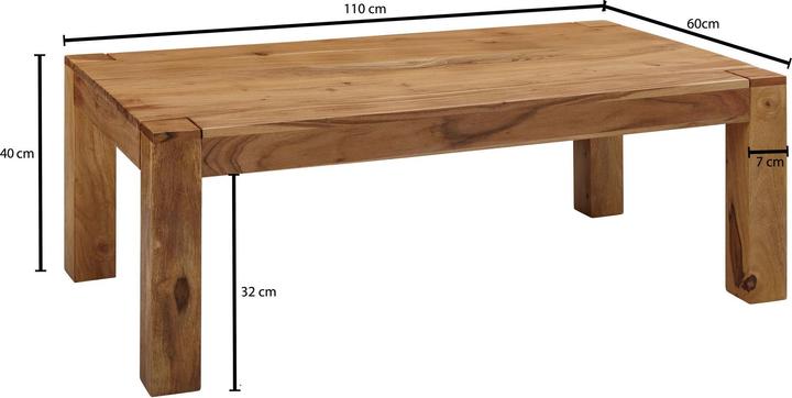 Actual product image Wohnling Mumbai (110 x 60 x 40 cm)