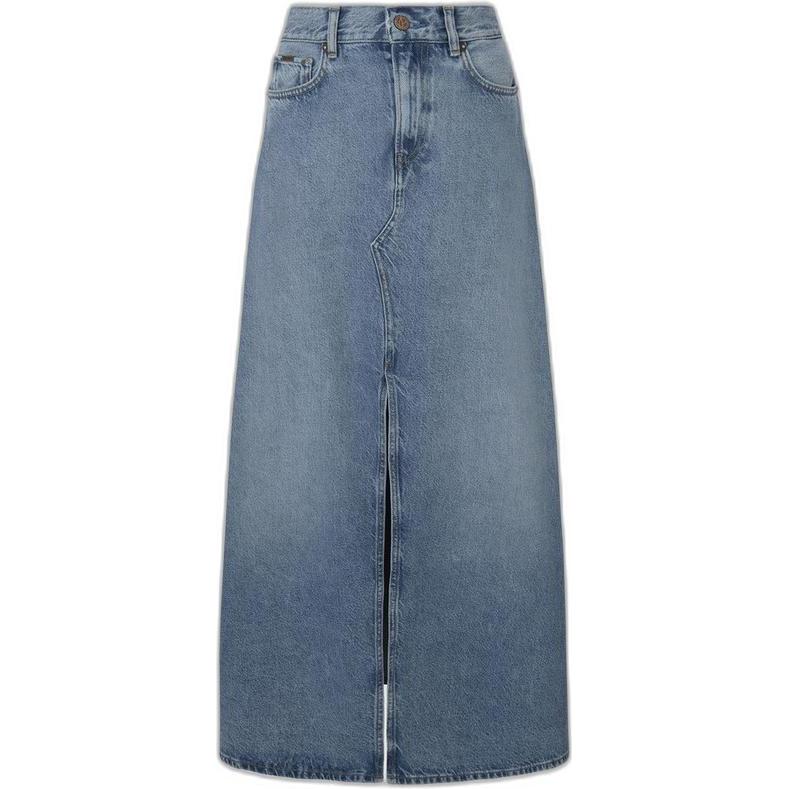 Pepe Jeans, Damen, Röcke, jeansrock dewi, Blau, (XS)
