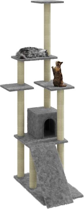 Actual product image vidaXL Kratzbaum (155 cm, Light grey)