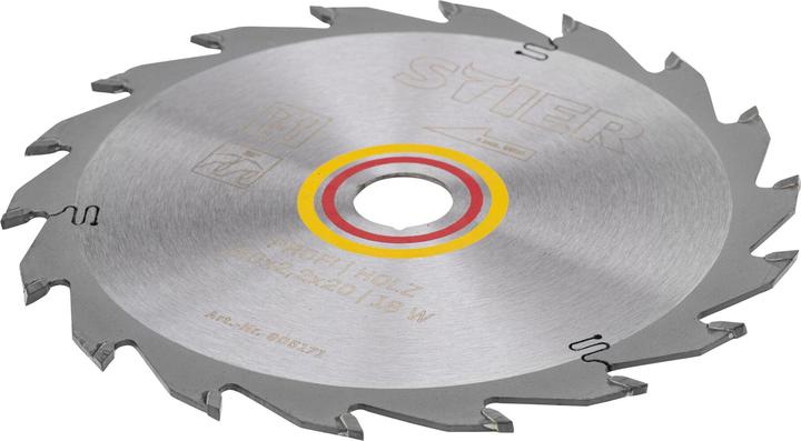 Produktbild Stier Profi Kreissägeblatt Holz 160x2,2x20 18W 25° Spanwinkel