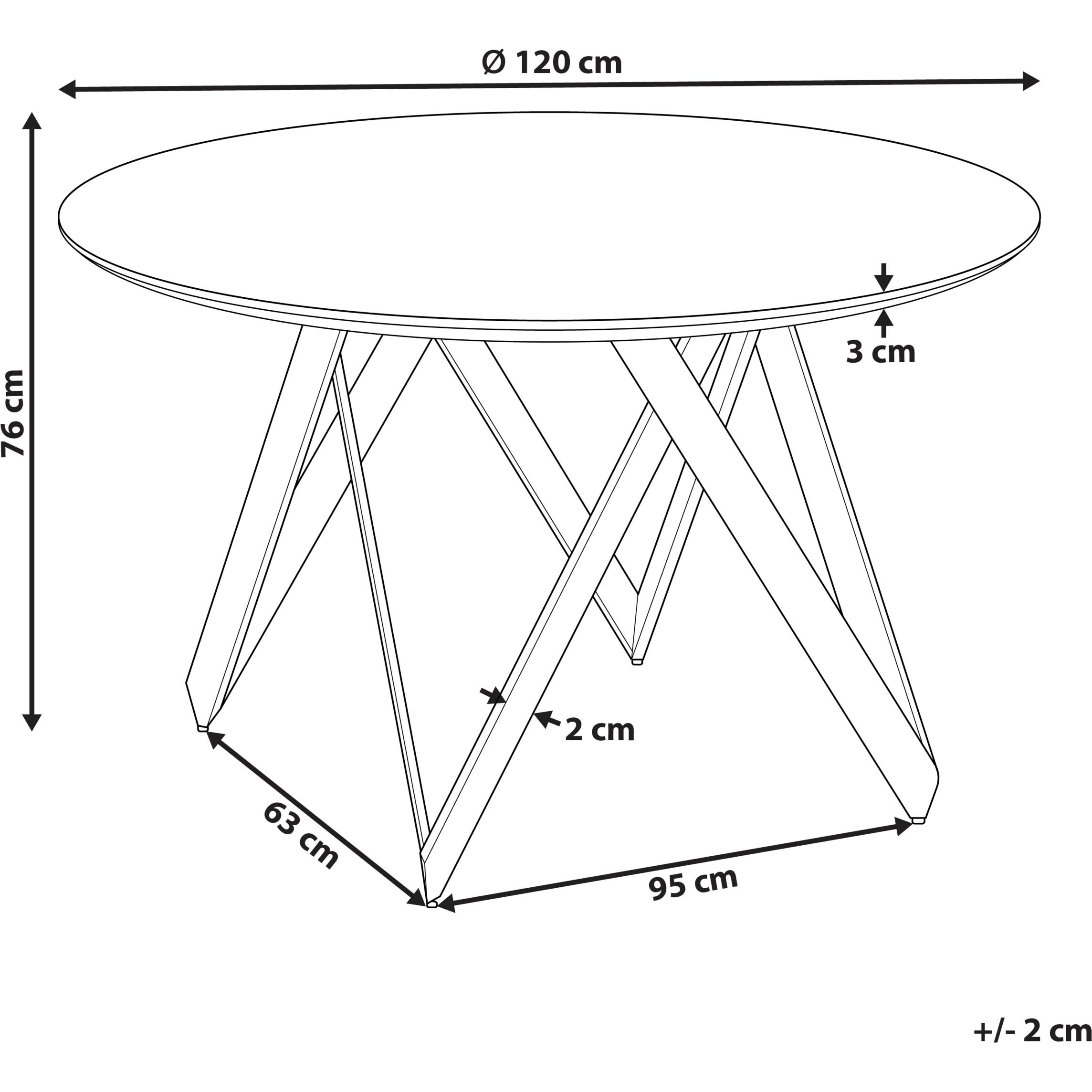 Thumbnail - Beliani, Esstisch, Oxhill