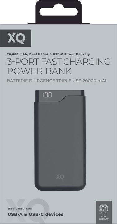 Produktbild Xqisit Premium Powerbank (20000 mAh, 18 W, 74 Wh)