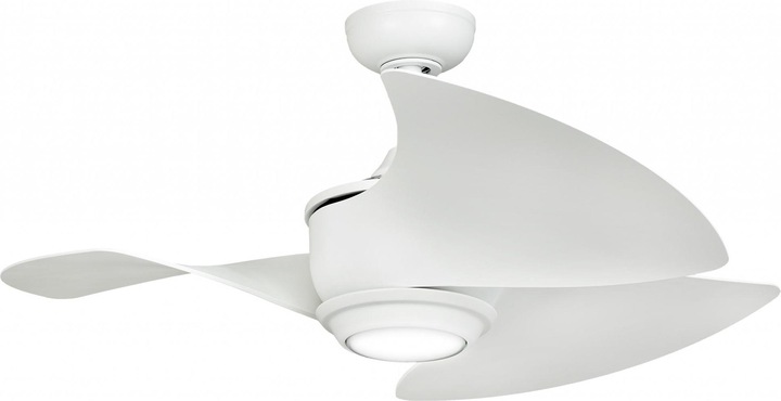 Actual product image Ceiling fan Cirrus 102 cm with LED & remote control (45 dB)