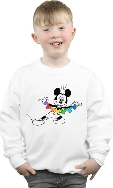 Image du produit Disney - Sweat MICKEY MOUSE RAINBOW CHAIN - Garçon (128)