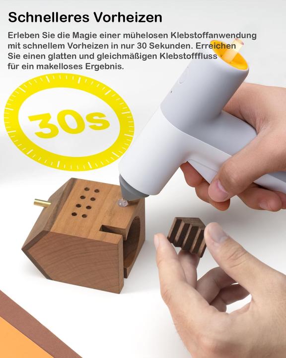 Produktbild Xiaomi Akku-Heissklebepistole mit 10 Klebesticks