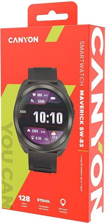 Produktbild Canyon Maverick SW-83,Smart Watch, Realtek 8762DT, IPS1.32" 360x360, ARM
