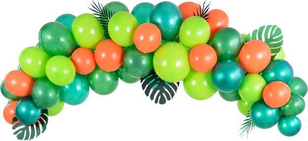 Produktbild Partydeco Luftballons grasgrün metallisiert Eco