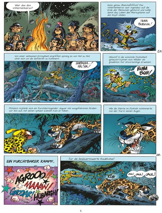 Produktbild Marsupilami 14: Sternenherz (Deutsch, André Franquin, Stéphan Colman, 2019)