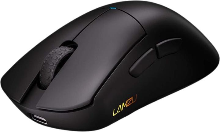 Actual product image Lamzu Paro Gaming Maus, 8kHz Abtastrate, 2,4GHz Wireless - schwarz (Cable, Wireless)