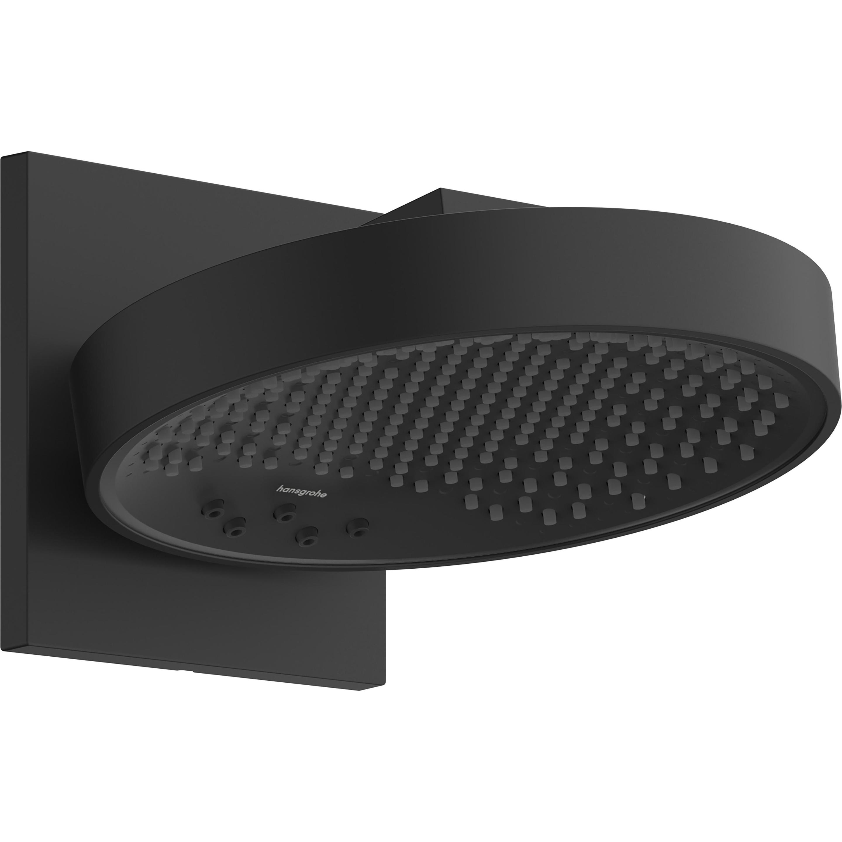 Hansgrohe Nero Soffione Doccia, Doccia Pioggia Rainfinity (3 Tipi Di Raggi, 9 L/Min)